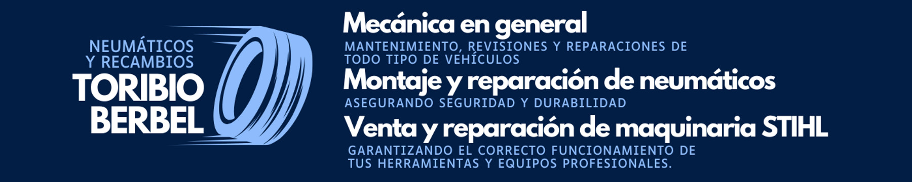 Neumáticos y Recambios TORIBIO BERBEL