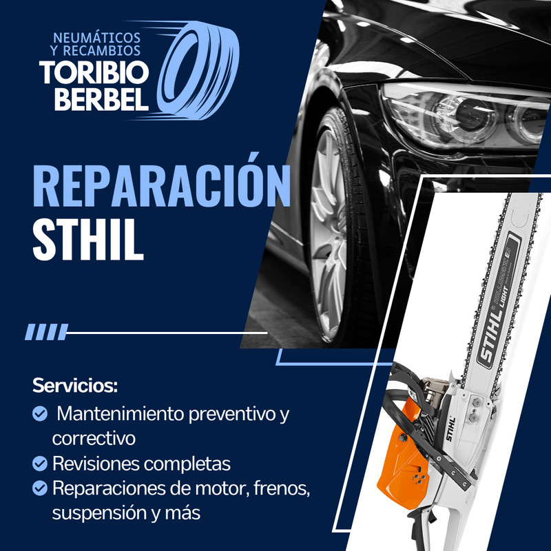 🔧 Reparación y Mantenimiento Stihl – Toribio Berbel